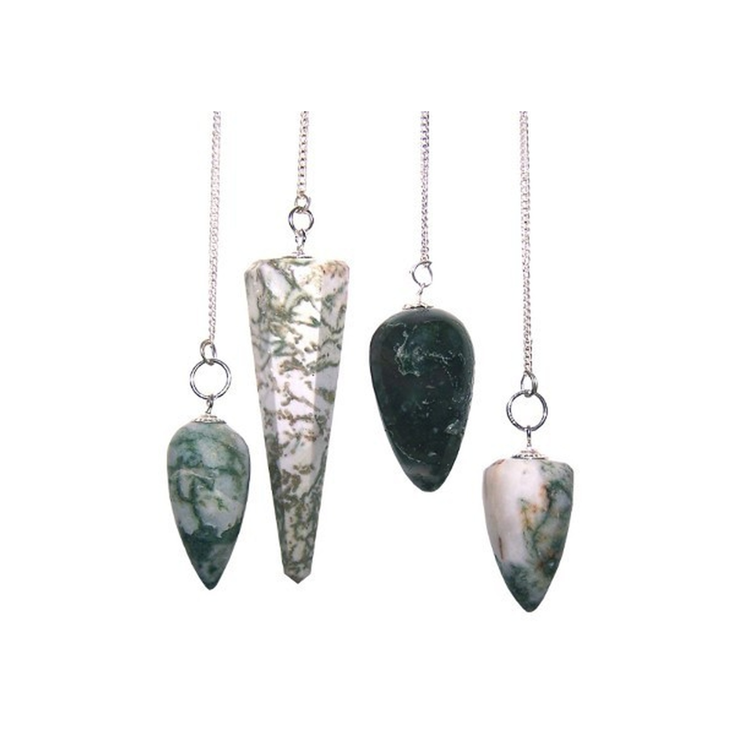 Pendule Magique - Agate Arbre- Vendu par 1