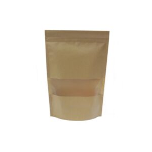 Sacs à fenêtre Kraft Squat 10x20cm- Vendu par 1