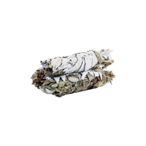 Smudge Stick - Sauge Blanche & Sauge Noire 10cm- Vendu par 1