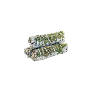 Smudge Stick - Sauge Blanche & Ruda 10cm- Vendu par 1