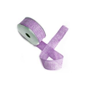 Ruban Texture Naturelle 38mm x 20m - Lavande- Vendu par 1