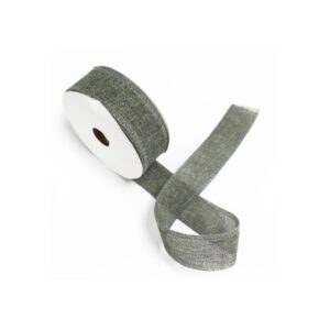 Ruban Texture Naturelle 38mm x 20m - Charbon- Vendu par 1