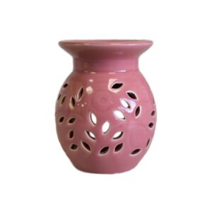 Brûleur à Huile Florale - Rose- Vendu par 1