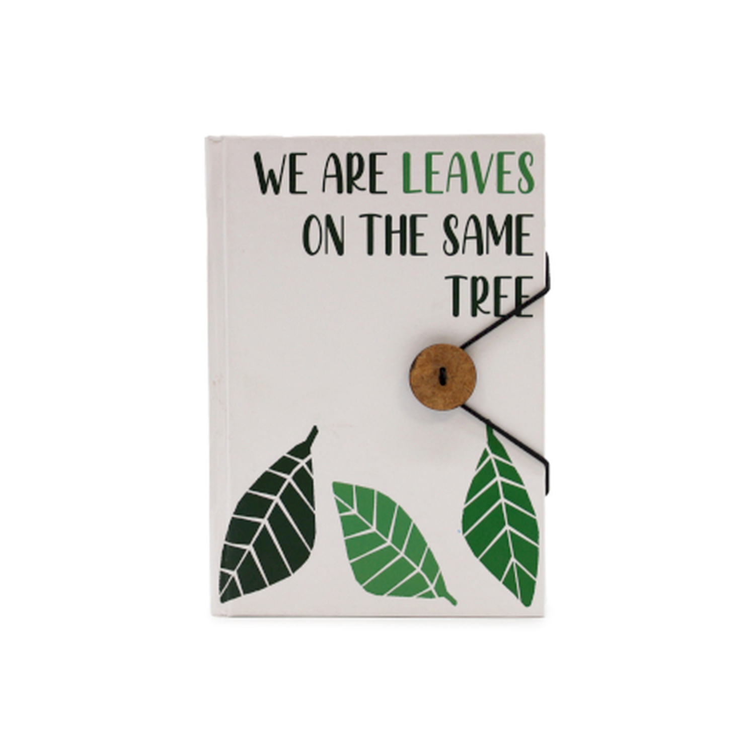 Petit Carnet avec sangle - Feuilles sur le même arbre- Vendu par 1