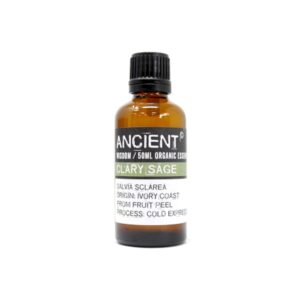 Huile Essentielle Bio de Sauge Sclarée 50 ml- Vendu par 1