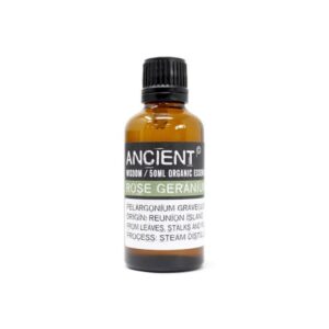 Huile Essentielle Bio de Géranium Rose 50 ml- Vendu par 1