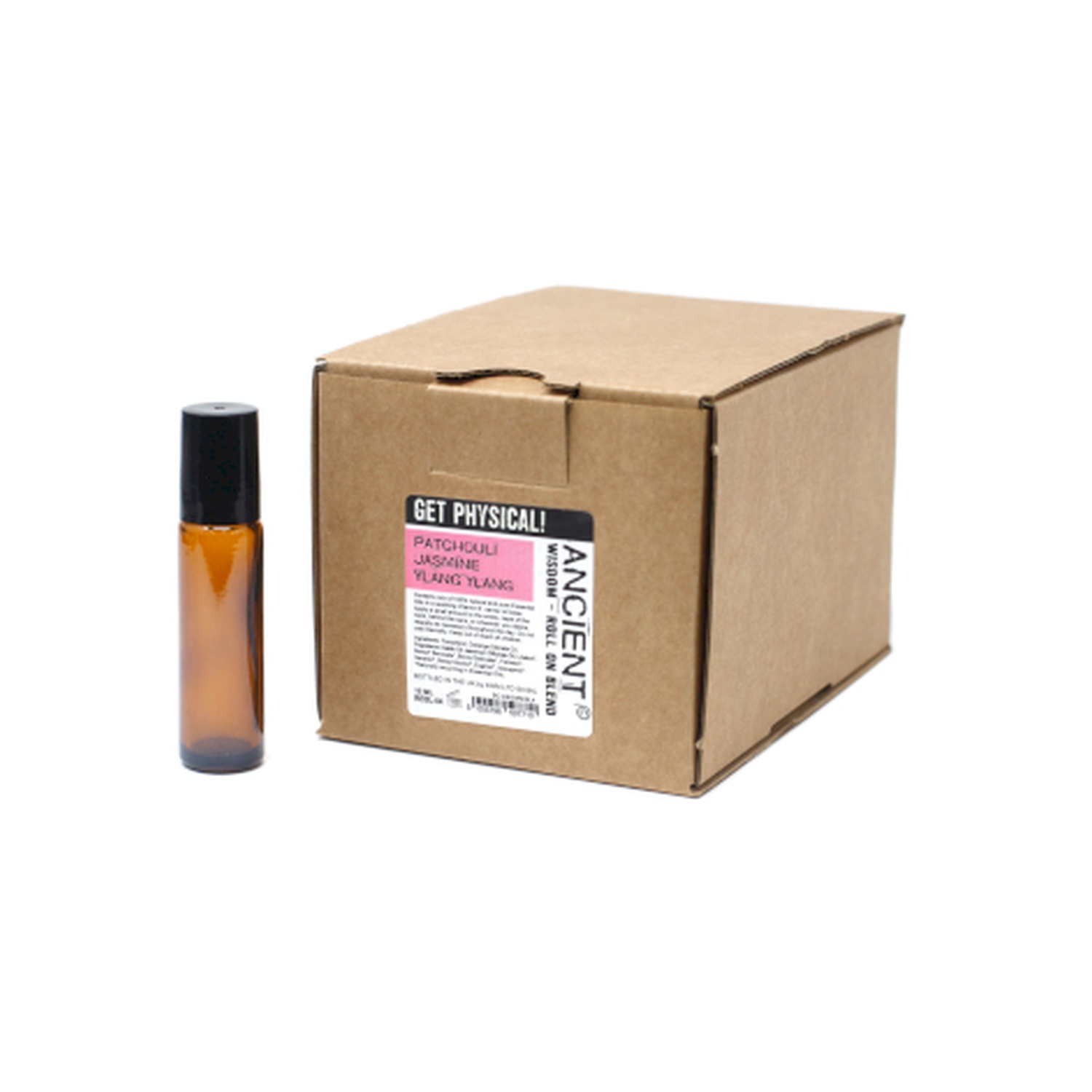 30x Roll On Essential Oil Blend - Get Physical - SANS ÉTIQUETTE- Vendu par 1