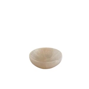 Bol Rond en Sélénite - 10 cm- Vendu par 1