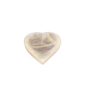 Bol Coeur en Sélénite - 15cm- Vendu par 1