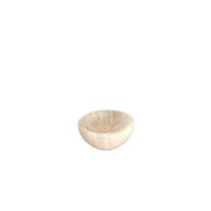 Bol Rond en Sélénite - 8 cm- Vendu par 1