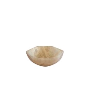 Bol Hexagonal en Sélénite - 15 cm- Vendu par 1