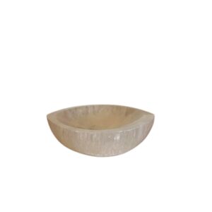 Bol pour les yeux en sélénite - 15 cm- Vendu par 1