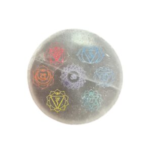 Plaque de Charge Moyenne 10cm - Chakra Design (col)- Vendu par 1