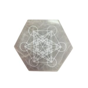 Plaque de Charge Hexagonale 18cm - Direction & Décision- Vendu par 1
