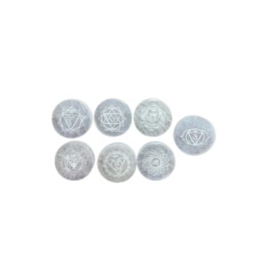 Chakra Ensemble de 7 plaques de chargement- Vendu par 1