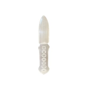 Couteau Rituel Sélénite - Chakra- Vendu par 1