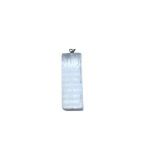 Pendentif naturel en sélénite- Vendu par 1