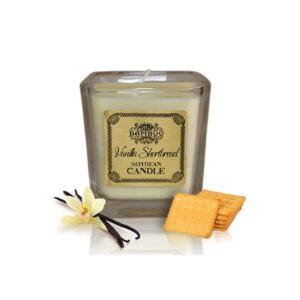 Bougies en pot de soja - Sablés à la vanille- Vendu par 1