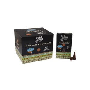 Incesne Tribal Soul Backflow - Sauge Blanche + Palo Santo- Vendu par 1