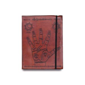 Carnet moyen avec sangle - Chiromancie- Vendu par 1