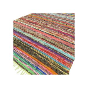 Tapis de mousseline de luxe 151 x 90 cm - Vert- Vendu par 1