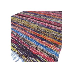 Tapis de luxe en mousseline 153 x 90 cm - Bleu- Vendu par 1