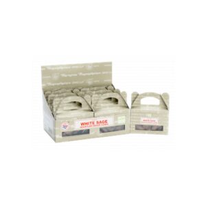 Boîte de - Cône Dhoop à reflux Satya Sauge Blanche- Vendu par 1
