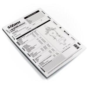 Bloc pour Pré-visite du Contrôle Technique - Pack de 5 carnets de 100 pages