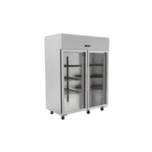 Armoire Réfrigérée Positive 2 Portes Vitrées GN 2/1 1400 L