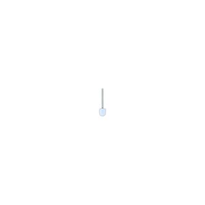 BROSSE WC MANCHE INOX BOULE BLC