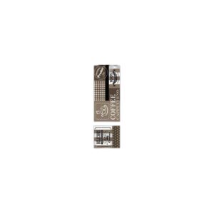 TAPIS COFFEE MARRON 50X150