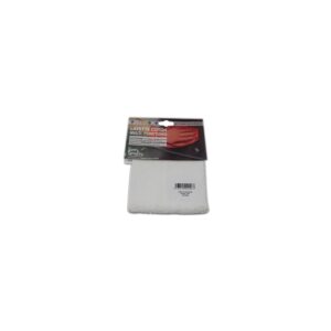 EPONGETTE BLANC POUR CUIR 32X32CM