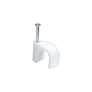 ATTACHE ROND 8MM BLANC 50PC