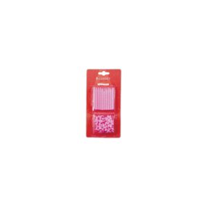 BOUGIE ANNIVERS.ROSE BLX20 6XD0,5CM
