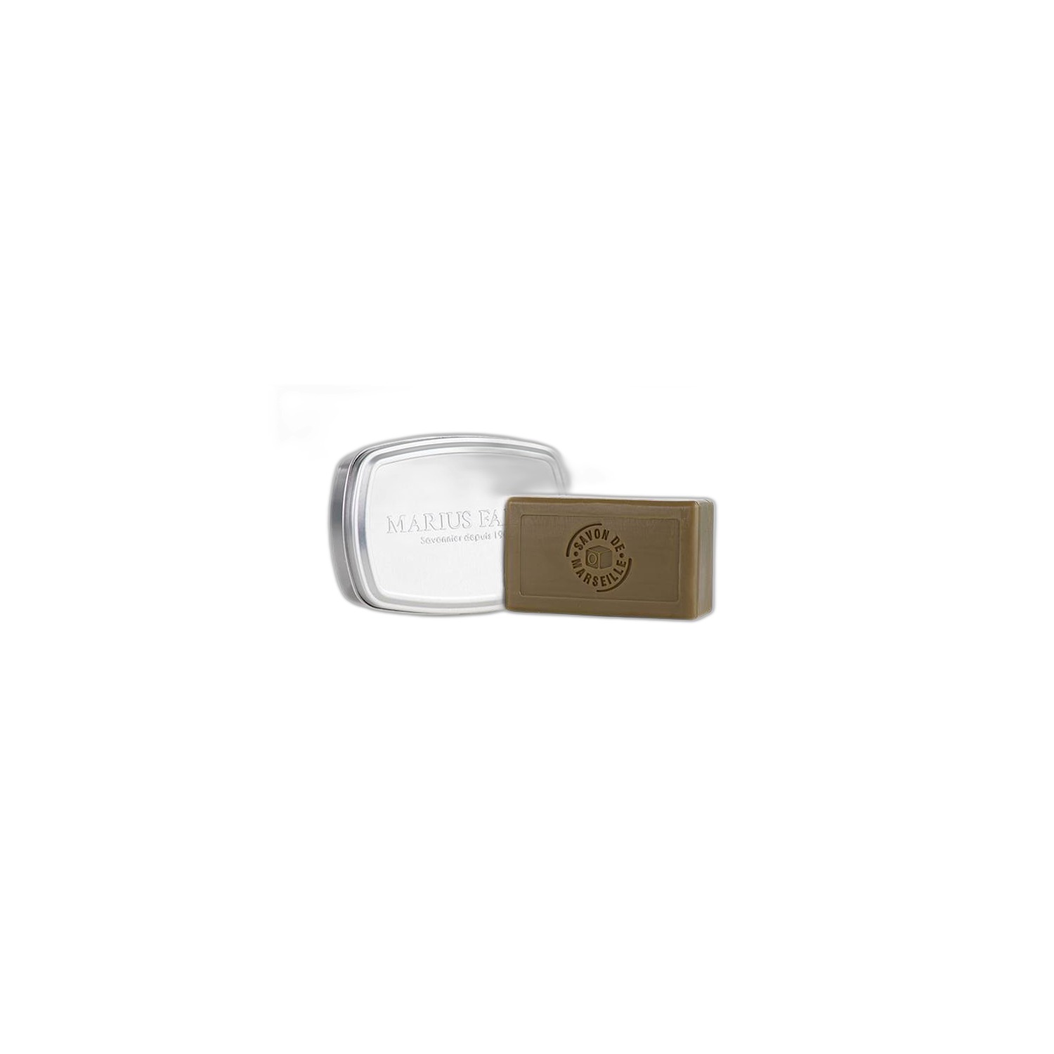 SAVON MARSEILLE VERT 100G BOITE ALU