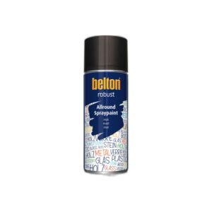 BELTON MAT 400ML 322309 NOIR MAT