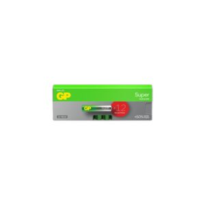 GP PILES ALCALINES SUP AAA LR03 X12