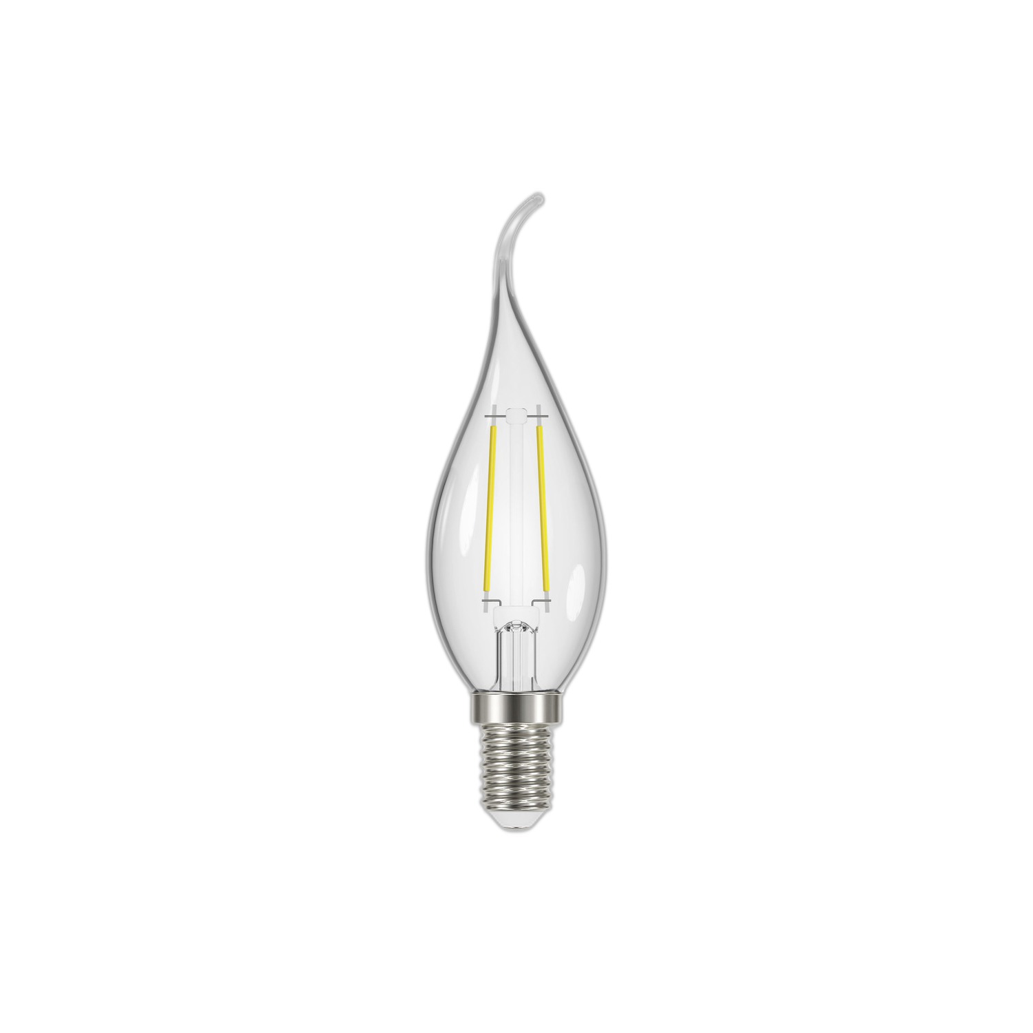 AMP LED FLAM E14 2.1W WW 250LM CL