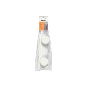 PORTEMANTEAU X2 BLANC AVEC VIS