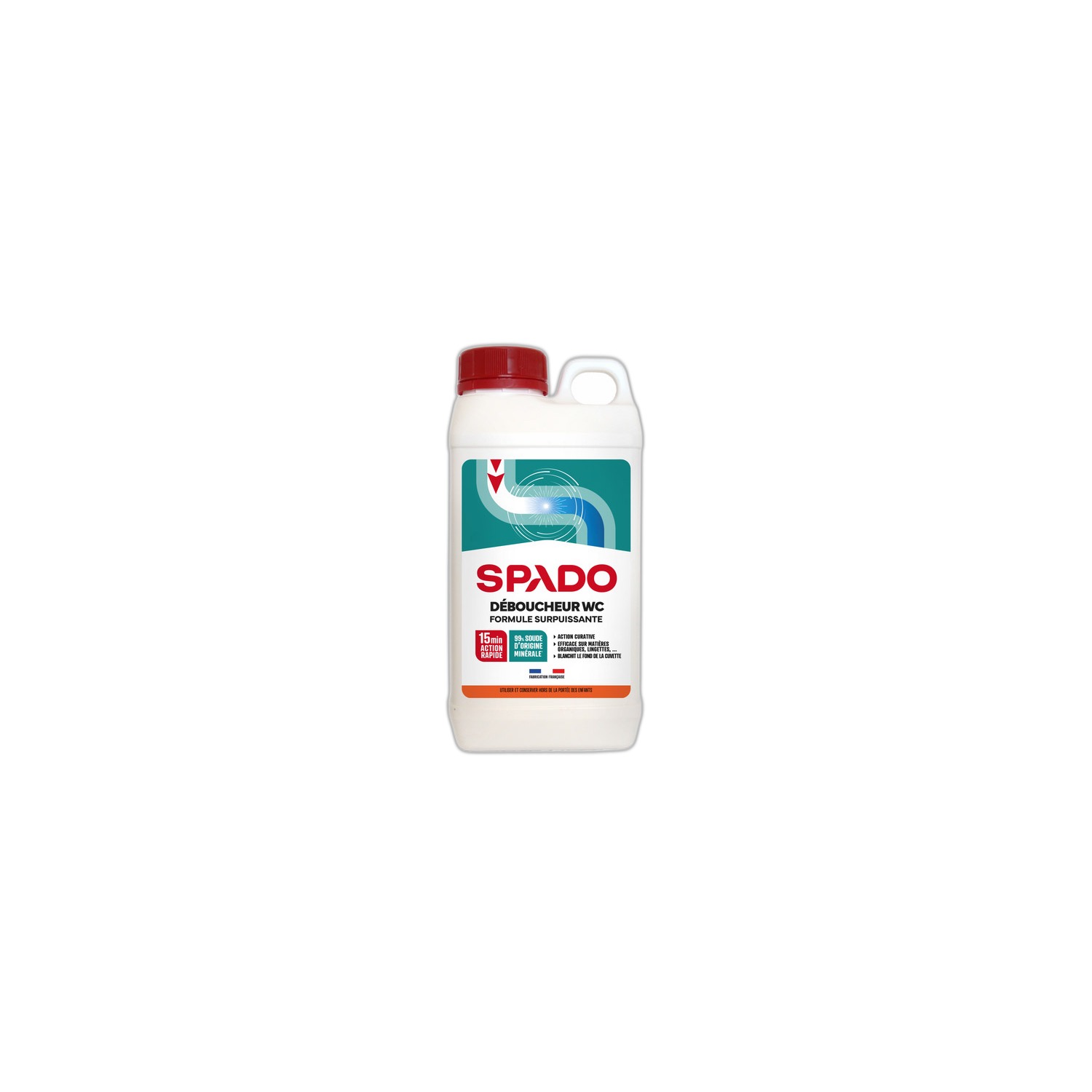 SPADO DEBOUCHEUR WC MICROBILLES 1K