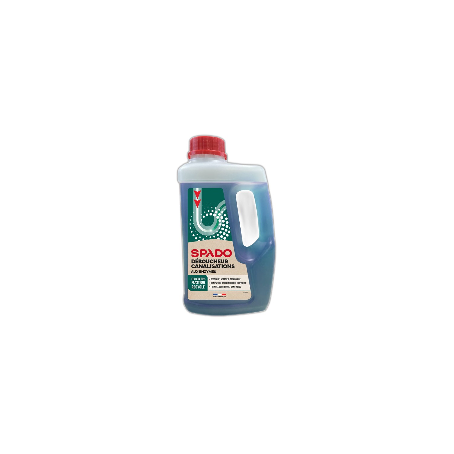 SPADO DEBOUCHEUR BIOLOGIQUE 1L
