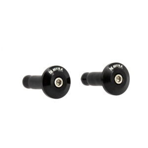 Embouts de guidon plats Ø13 et 17 noir