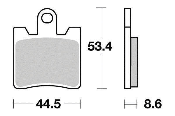 Plaquette de frein Métal Fritté Sinter Grip Maxi Scooter - R90