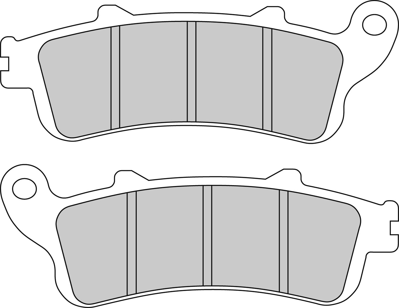 Plaquette de frein Métal Fritté Sinter Grip Road - R90