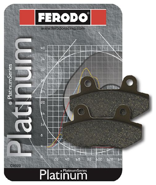 Plaquette de frein Semi-Métal Platinum Route/Off Road - R90 – Image 2
