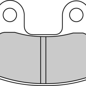 Plaquette de frein Semi-Métal Eco-Friction Route - R90