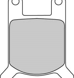 Plaquette de frein Semi-Métal Platinum Route/Off Road - R90