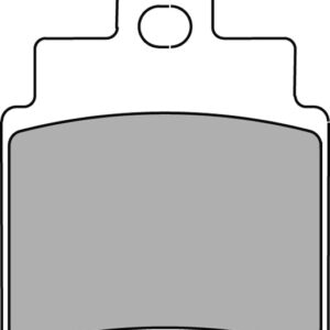 Plaquette de frein Semi-Métal Eco-Friction Route - R90
