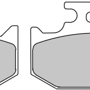 Plaquette de frein Semi-Métal Eco-Friction Route - R90