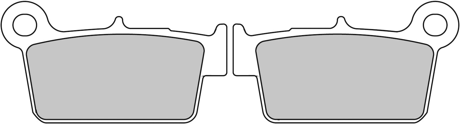 Plaquette de frein Métal Fritté Sinter Grip Off Road - R90